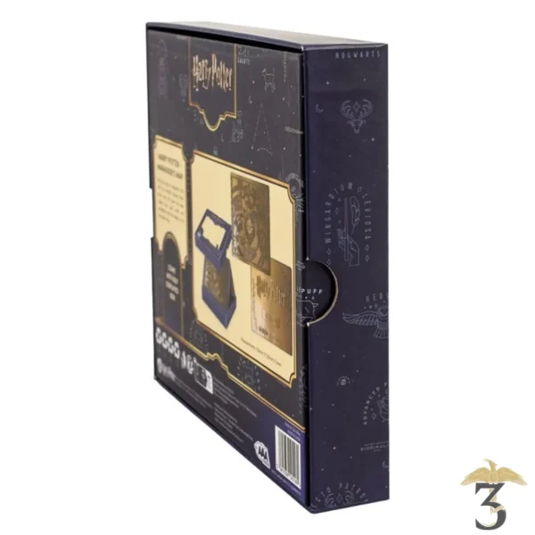 plaque en métal carte du maraudeur – harry potter - Les Trois Reliques, magasin Harry Potter - Photo N°5
