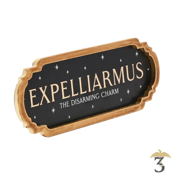 Plaque mural expelliarmus - Les Trois Reliques, magasin Harry Potter - Photo N°2