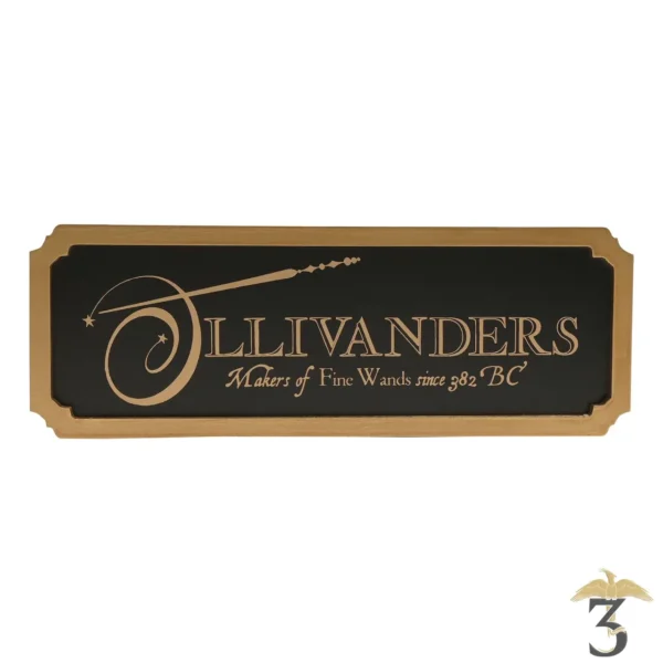 Plaque murale ollivanders - Les Trois Reliques, magasin Harry Potter - Photo N°1