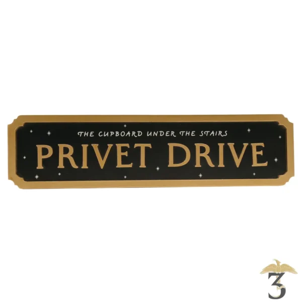 Plaque murale privet drive - Les Trois Reliques, magasin Harry Potter - Photo N°1