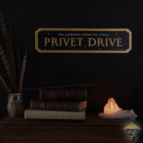 Plaque murale privet drive - Les Trois Reliques, magasin Harry Potter - Photo N°3