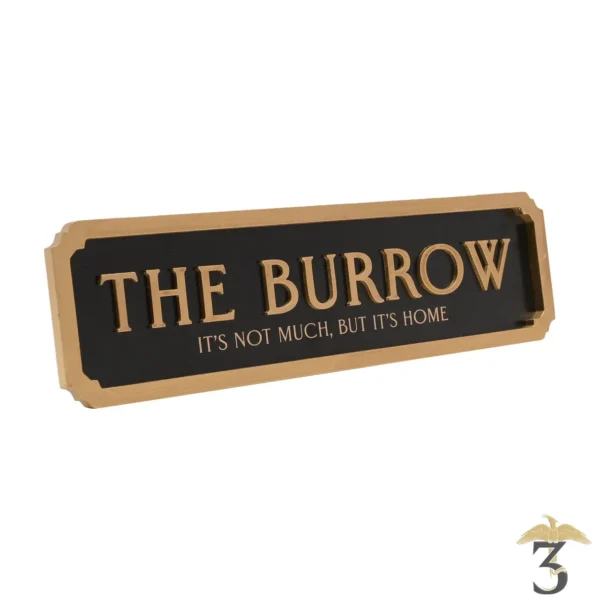 Plaque murale the burrow - Les Trois Reliques, magasin Harry Potter - Photo N°2