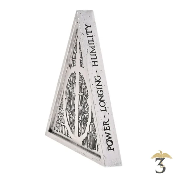 Plaque triangle reliques de la mort - Les Trois Reliques, magasin Harry Potter - Photo N°2