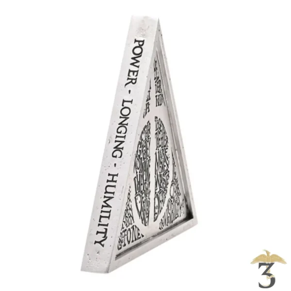 Plaque triangle reliques de la mort - Les Trois Reliques, magasin Harry Potter - Photo N°3