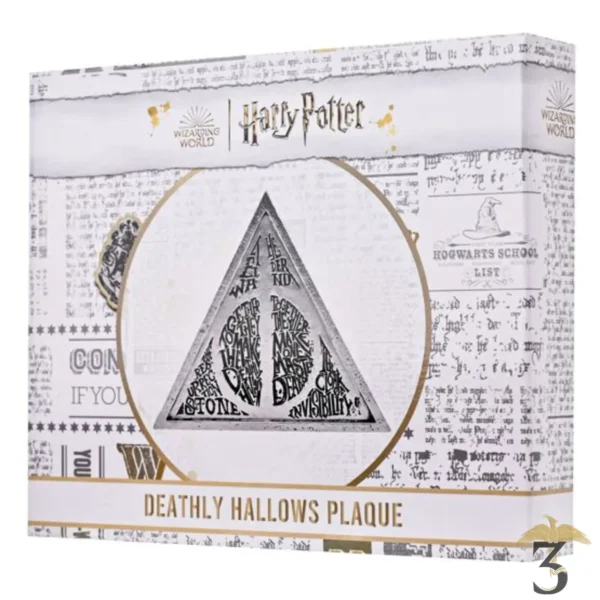 Plaque triangle reliques de la mort - Les Trois Reliques, magasin Harry Potter - Photo N°6