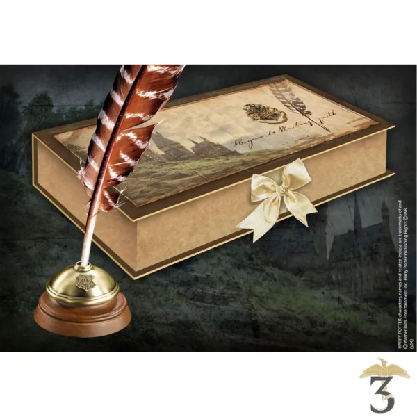 Plume d’écriture Poudlard - Noble Collection Harry Potter - Les Trois Reliques, magasin Harry Potter - Photo N°2