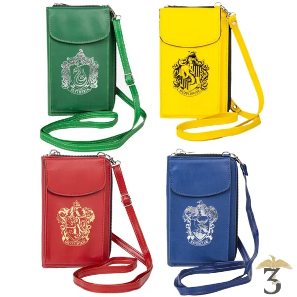 Pochette portefeuille téléphone poufsouffle - Les Trois Reliques, magasin Harry Potter - Photo N°5