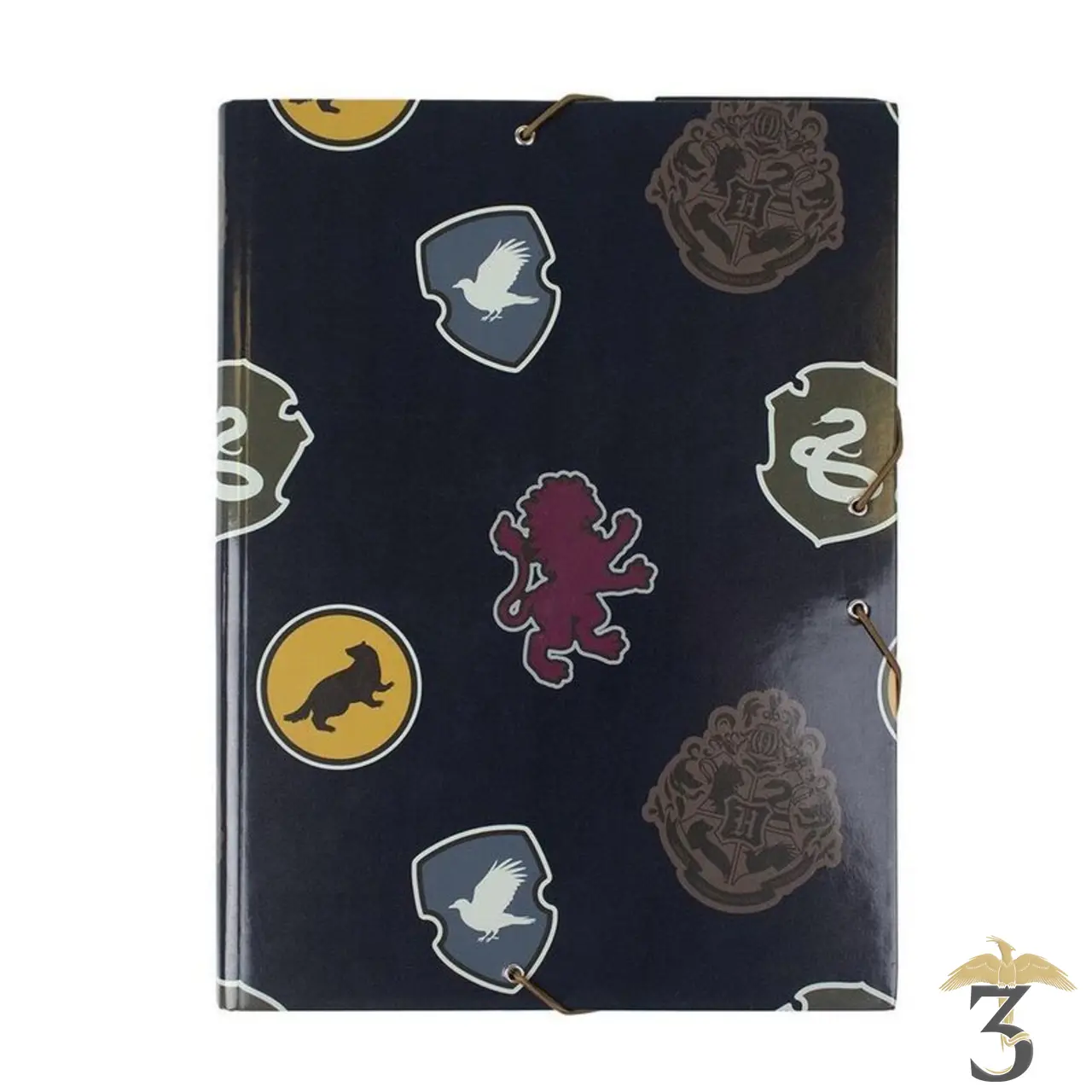 Pochette scolaire hogwarts - Les Trois Reliques, magasin Harry Potter - Photo N°1