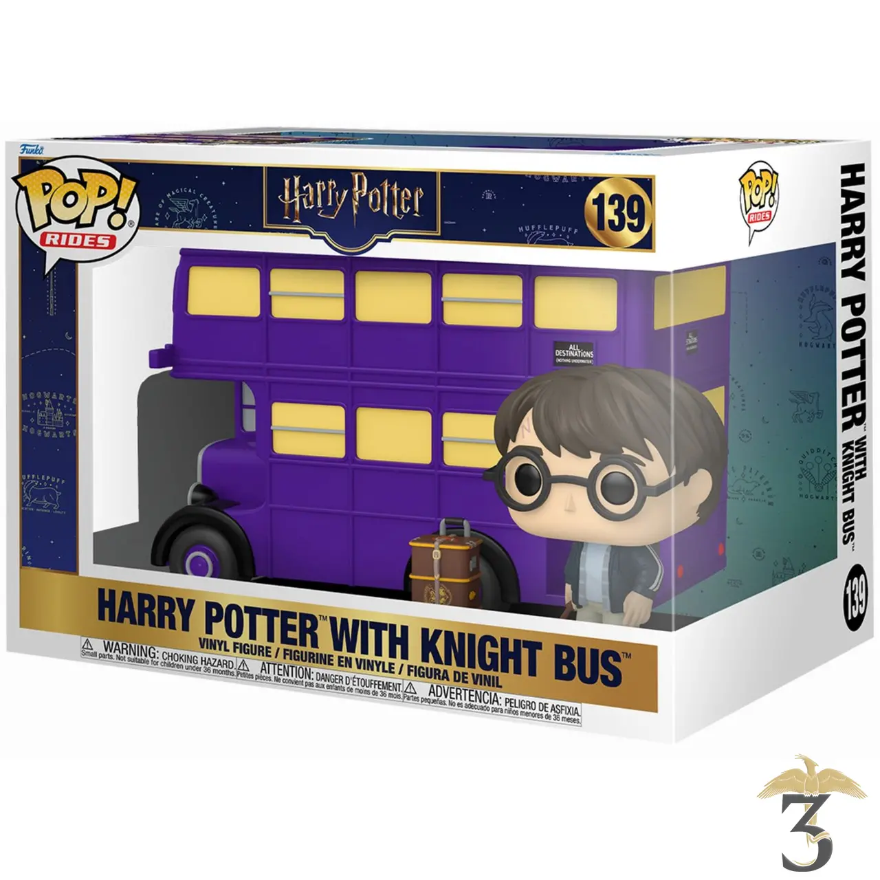 Pop 139 harry potter avec le magicobus - Les Trois Reliques, magasin Harry Potter - Photo N°2