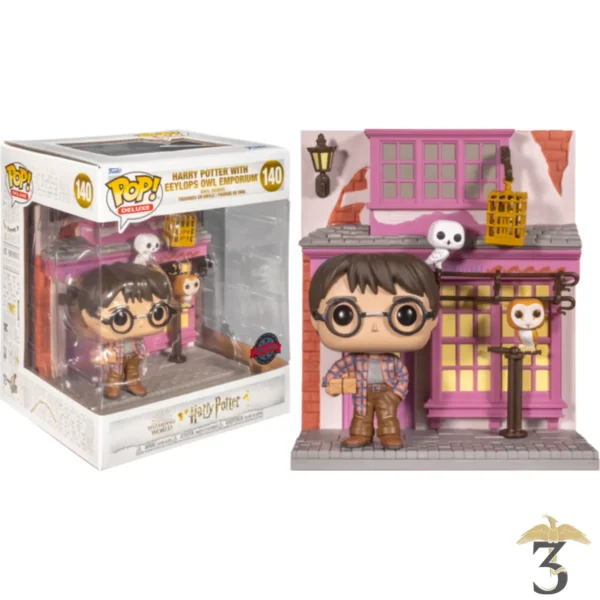 Pop 140 delux au royaume du hibou special edition - Les Trois Reliques, magasin Harry Potter - Photo N°1