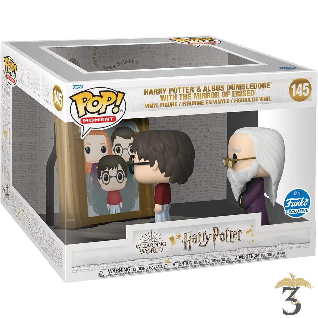Pop 145 miroir du rised spécial édition - Les Trois Reliques, magasin Harry Potter - Photo N°1