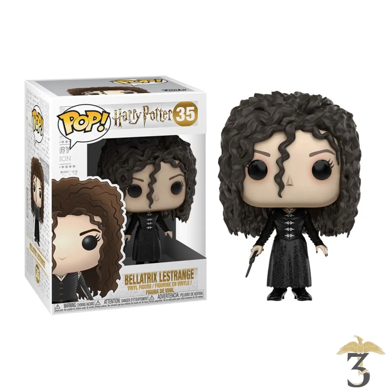 POP 35 BELLATRIX LESTRANGE - Les Trois Reliques, magasin Harry Potter - Photo N°3