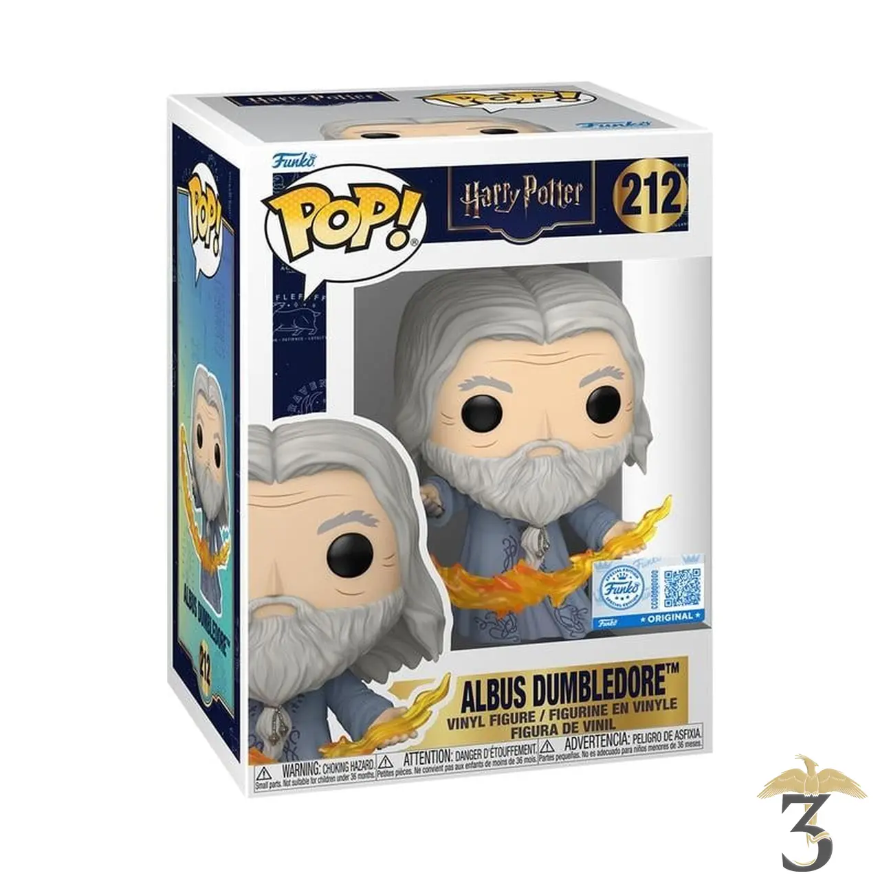 Pop movies n° 212 – dumbledore flamme – harry potter - Les Trois Reliques, magasin Harry Potter - Photo N°2