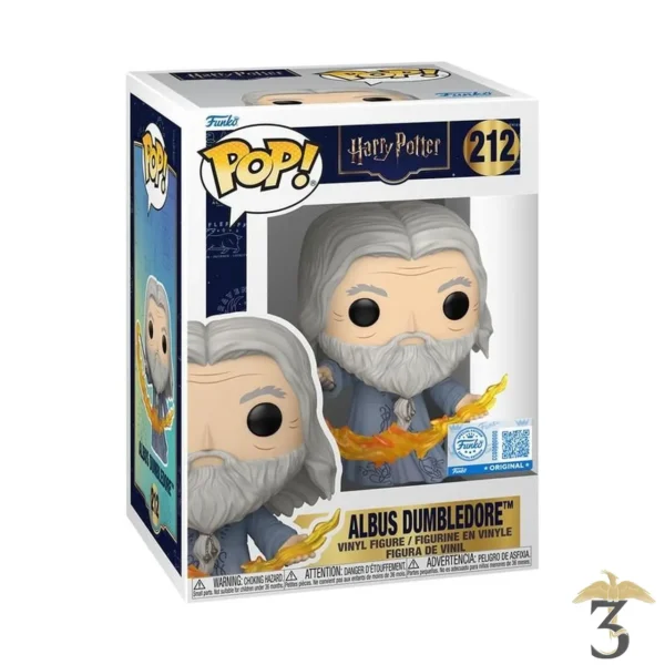 Pop movies n° 212 – dumbledore flamme – harry potter - Les Trois Reliques, magasin Harry Potter - Photo N°2