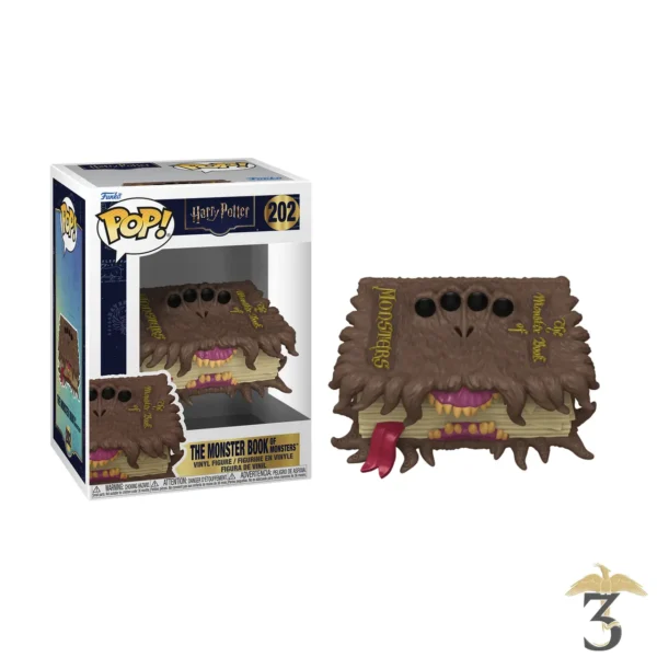 Pop n° 202 – livres des monstres – harry potter - Les Trois Reliques, magasin Harry Potter - Photo N°1