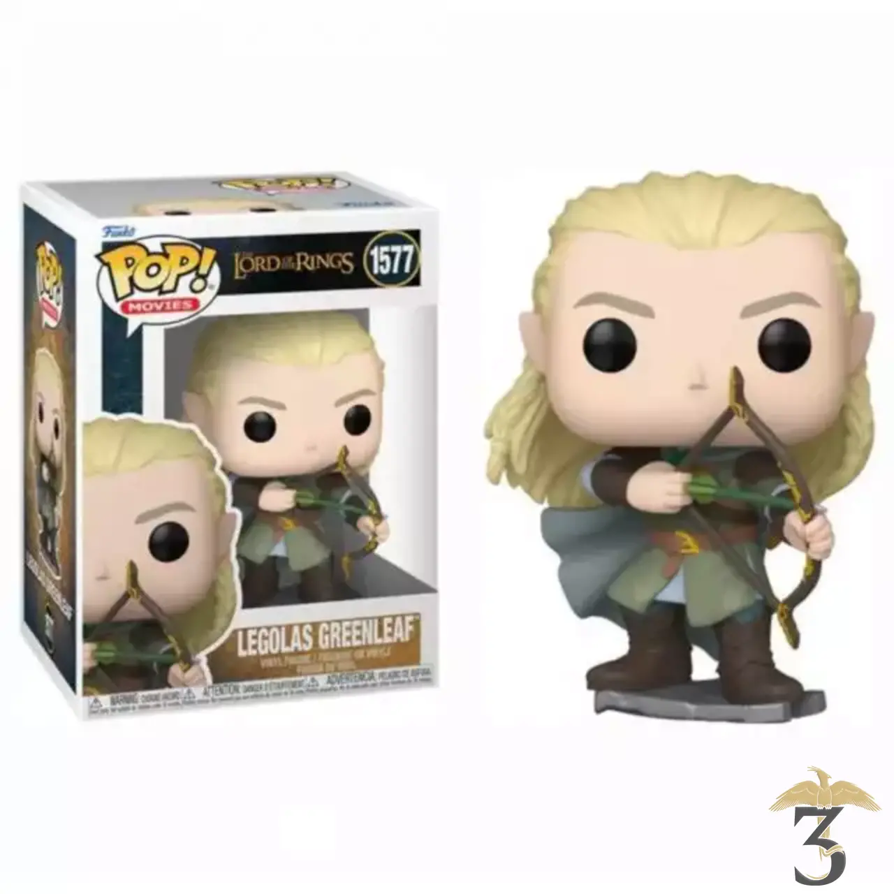 Pop n°1577 legolas – le seigneur des anneaux - Les Trois Reliques, magasin Harry Potter - Photo N°1