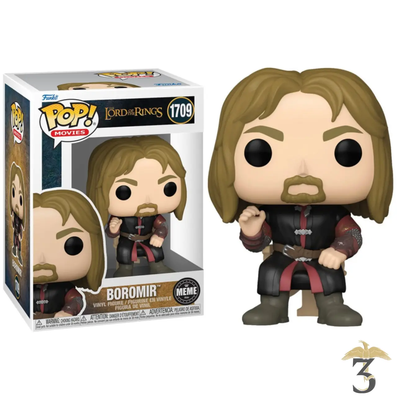 Pop n°1709 boromir – le seigneur des anneaux - Les Trois Reliques, magasin Harry Potter - Photo N°1