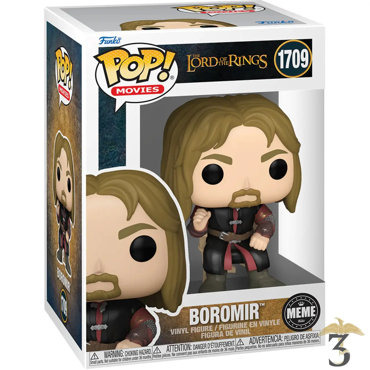 Pop n°1709 boromir – le seigneur des anneaux - Les Trois Reliques, magasin Harry Potter - Photo N°3