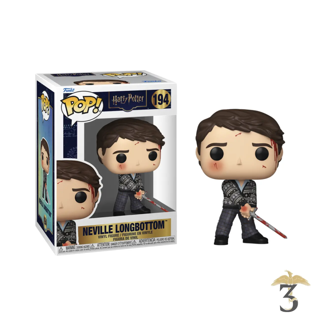 Pop n°194 neville londubat et l’épée de gryffondor - Les Trois Reliques, magasin Harry Potter - Photo N°2