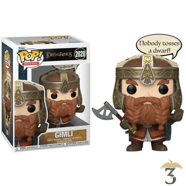 Pop n°2028 – gimli – le seigneur des anneaux - Les Trois Reliques, magasin Harry Potter - Photo N°1