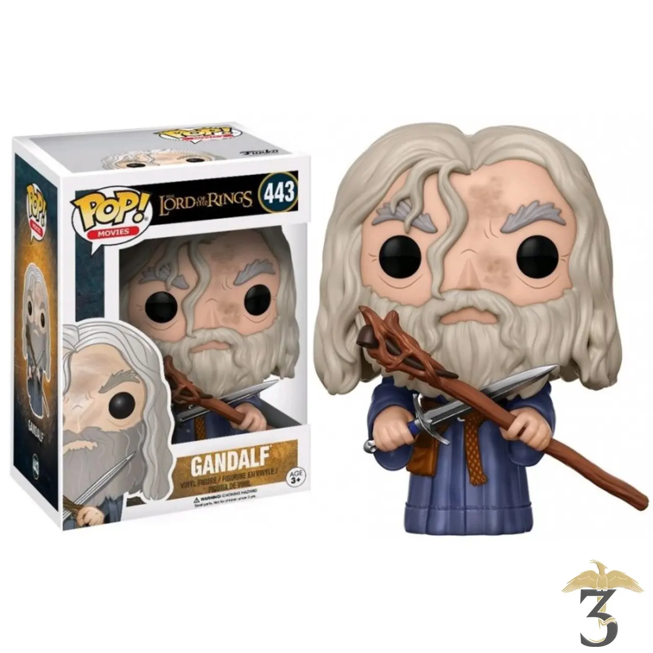 Pop n°443 gandalf – le seigneur des anneaux - Les Trois Reliques, magasin Harry Potter - Photo N°1