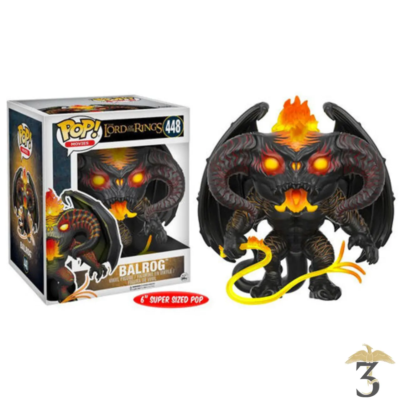 Pop n°448 balrog – le seigneur des anneaux - Les Trois Reliques, magasin Harry Potter - Photo N°1