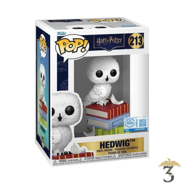 Pop premium n° 213 – hedwige sur livres – harry potter - Les Trois Reliques, magasin Harry Potter - Photo N°2