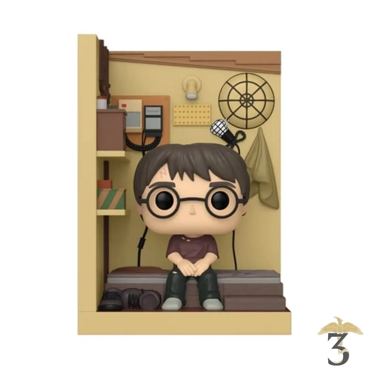 Pop serre-livre harry potter placard sous l´escalier - Les Trois Reliques, magasin Harry Potter - Photo N°1