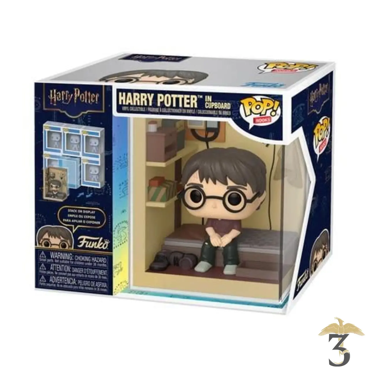 Pop serre-livre harry potter placard sous l´escalier - Les Trois Reliques, magasin Harry Potter - Photo N°2