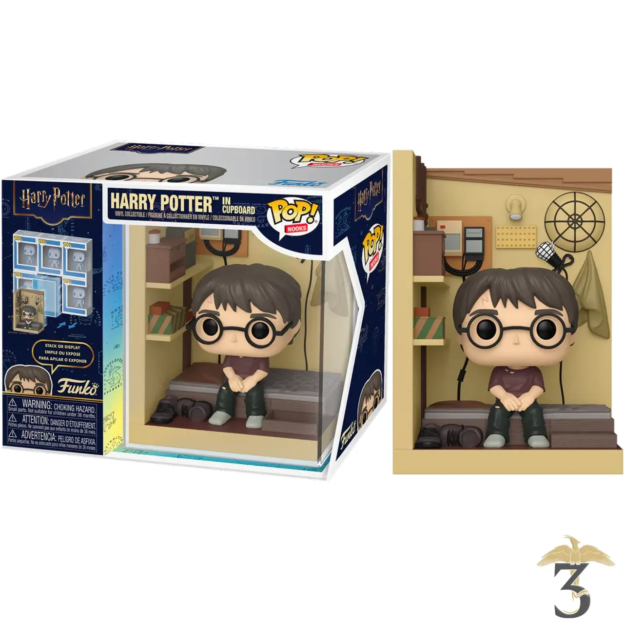Pop serre-livre harry potter placard sous l´escalier - Les Trois Reliques, magasin Harry Potter - Photo N°3