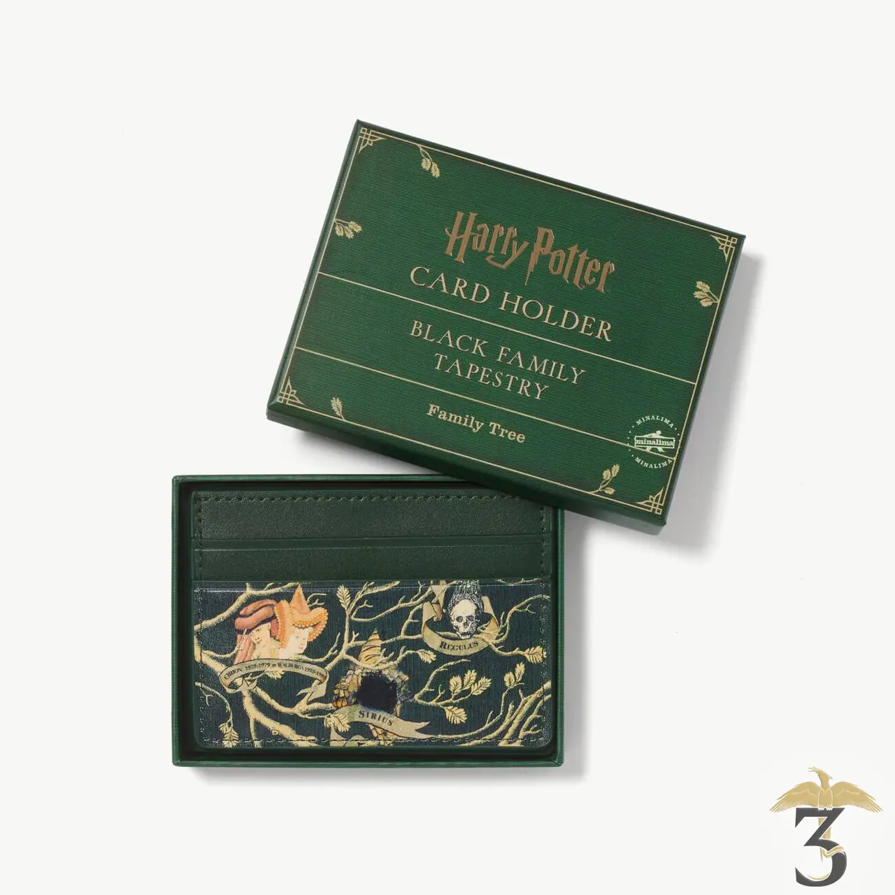 Porte-cartes famille black minalima - Les Trois Reliques, magasin Harry Potter - Photo N°2
