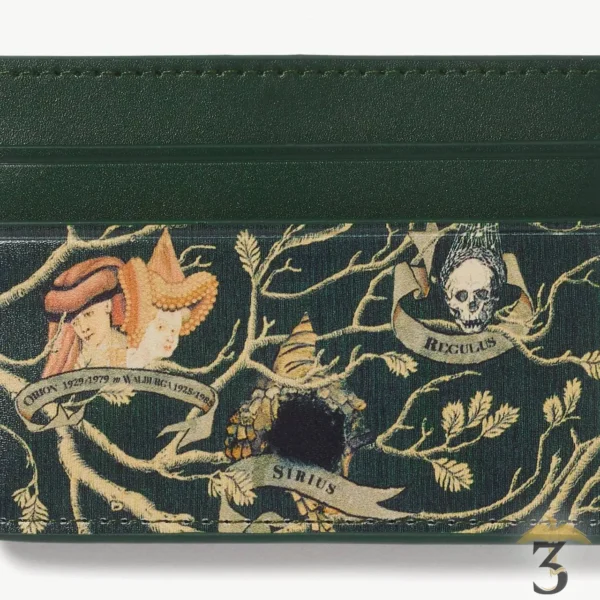 Porte-cartes famille black minalima - Les Trois Reliques, magasin Harry Potter - Photo N°3