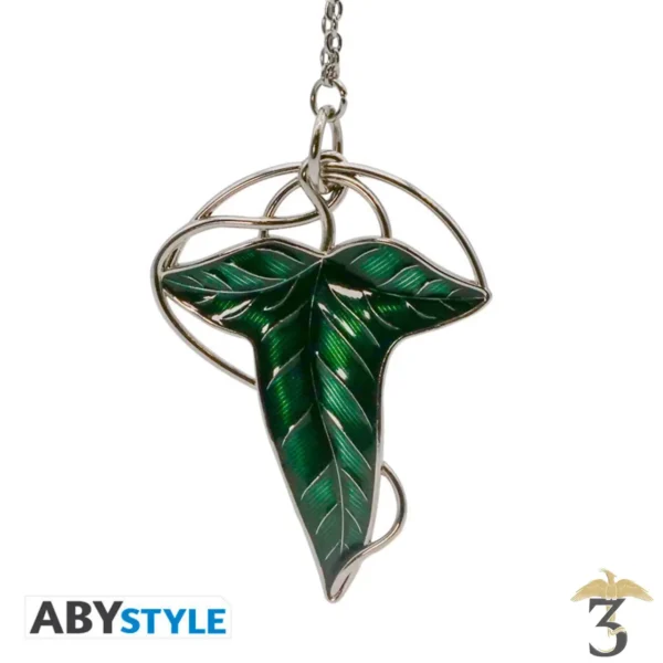 Porte-clé feuille de la lorien – le seigneur des anneaux - Les Trois Reliques, magasin Harry Potter - Photo N°2