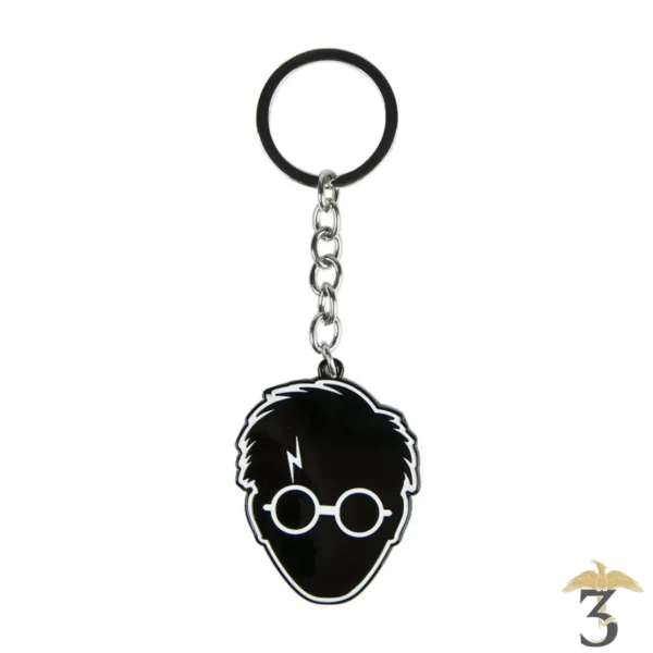 PORTE CLE HARRY POTTER NOIR - Les Trois Reliques, magasin Harry Potter - Photo N°1