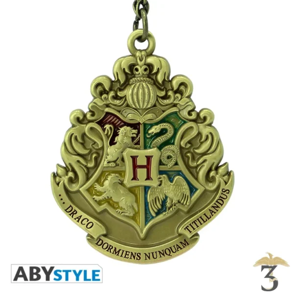 PORTE CLE HOGWART DORE - Les Trois Reliques, magasin Harry Potter - Photo N°3