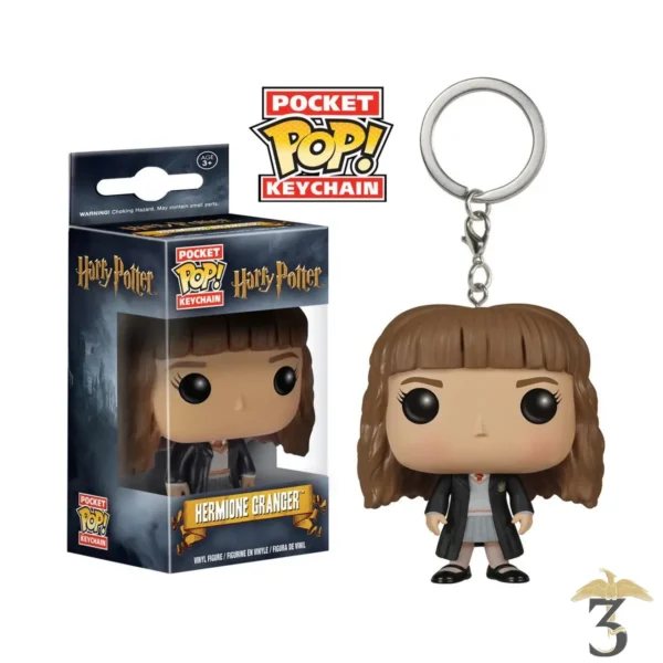 Porte cle pop hermione granger - Les Trois Reliques, magasin Harry Potter - Photo N°1