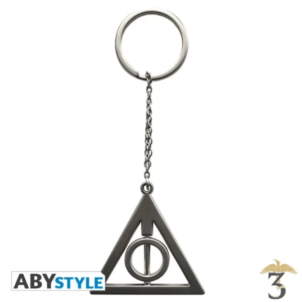 PORTE CLE RELIQUES DE LA MORT - Les Trois Reliques, magasin Harry Potter - Photo N°1