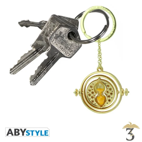 PORTE CLE RETOURNEUR DE TEMPS 3D - Les Trois Reliques, magasin Harry Potter - Photo N°3