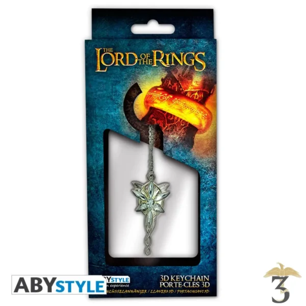 Porte-cles 3d etoile du soir – le seigneur des anneaux - Les Trois Reliques, magasin Harry Potter - Photo N°5