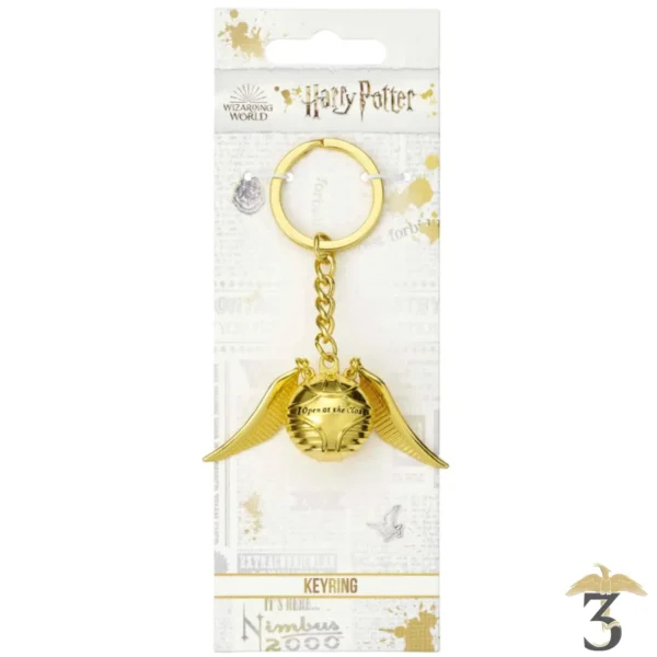 PORTE-CLES 3D VIF D OR - Les Trois Reliques, magasin Harry Potter - Photo N°2