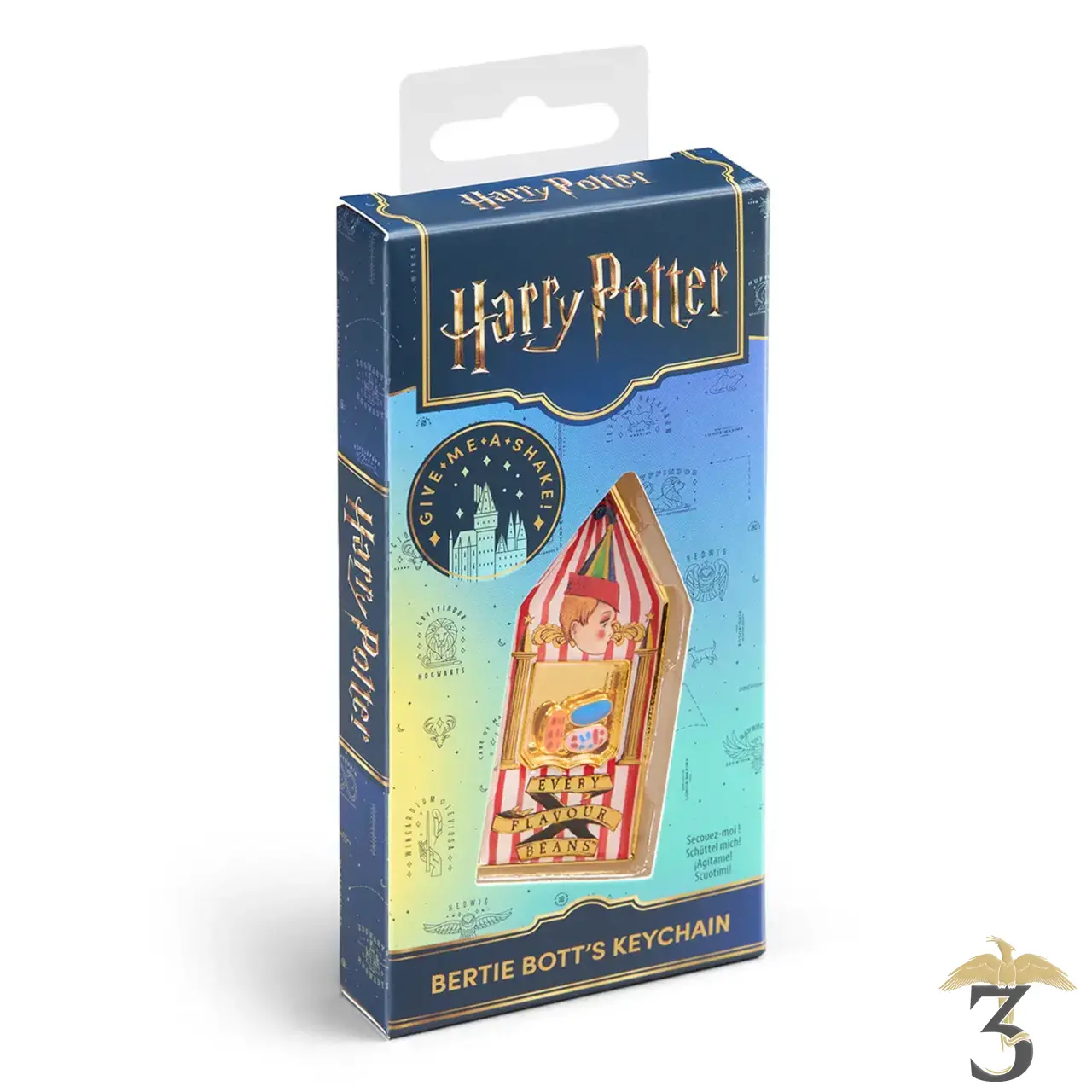 Porte-clés bertie crochue - Les Trois Reliques, magasin Harry Potter - Photo N°3