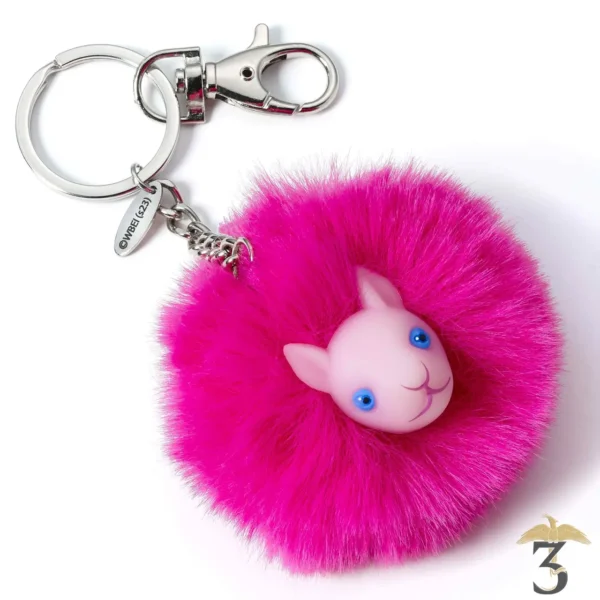 Porte cles boursoufflet rose - Les Trois Reliques, magasin Harry Potter - Photo N°1