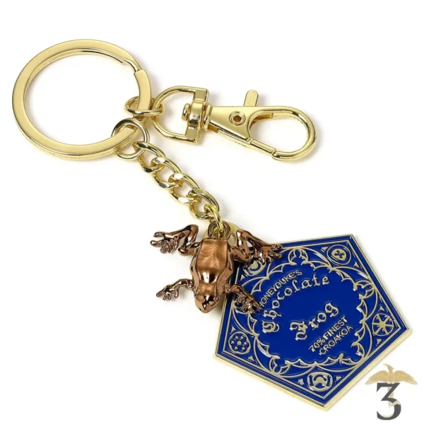 Porte clés Chocogrenouille métallique 2D - Harry Potter - Les Trois Reliques, magasin Harry Potter - Photo N°1