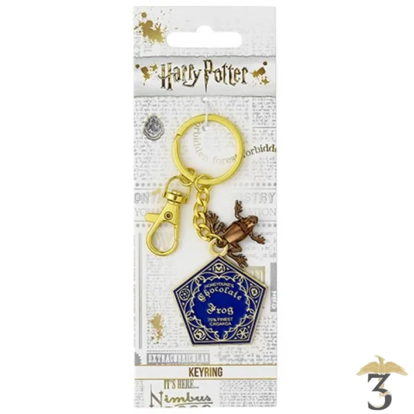 Porte clés Chocogrenouille métallique 2D - Harry Potter - Les Trois Reliques, magasin Harry Potter - Photo N°2