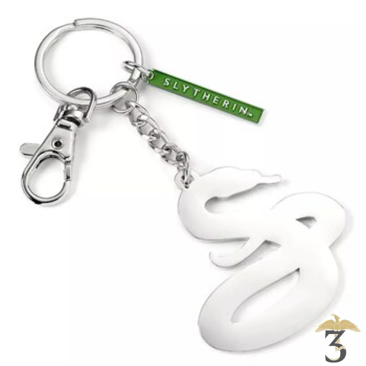 Porte-clés emblème serpentard - Les Trois Reliques, magasin Harry Potter - Photo N°1