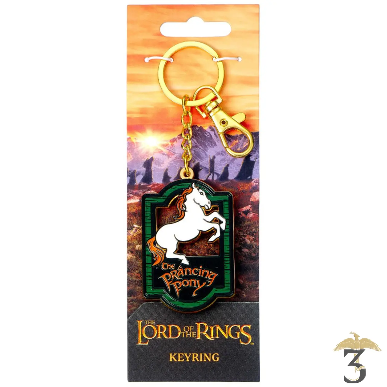 Porte-clés le poney fringant – le seigneur des anneaux - Les Trois Reliques, magasin Harry Potter - Photo N°3