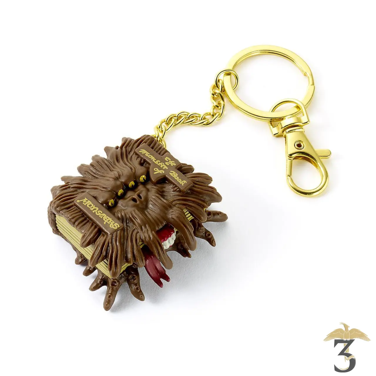 Porte-clés livre des monstres – harry potter - Les Trois Reliques, magasin Harry Potter - Photo N°1