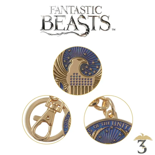 Porte-clés macusa - Les Trois Reliques, magasin Harry Potter - Photo N°2