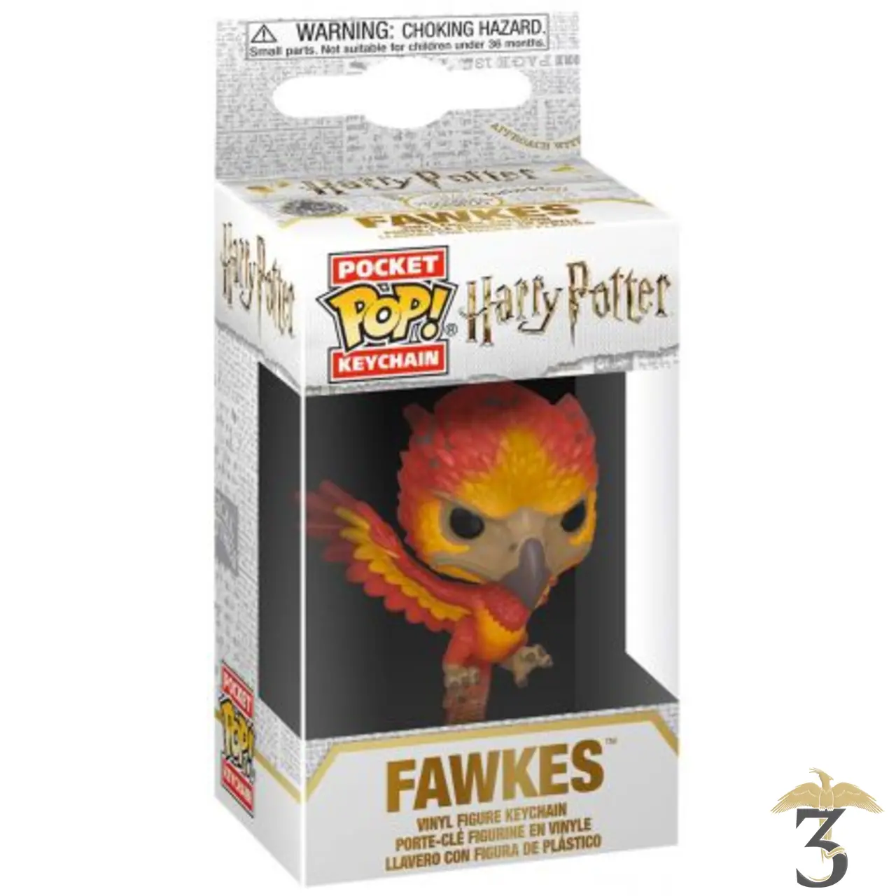 Porte cles pop fumseck - Les Trois Reliques, magasin Harry Potter - Photo N°1