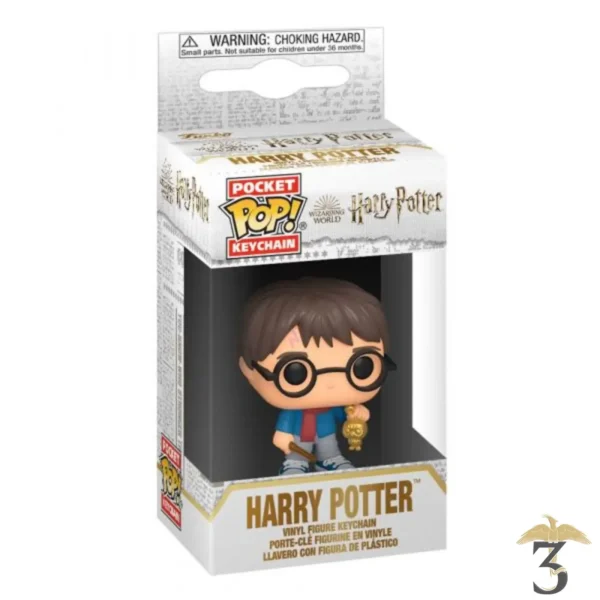 Porte cles pop harry potter vacances - Les Trois Reliques, magasin Harry Potter - Photo N°1